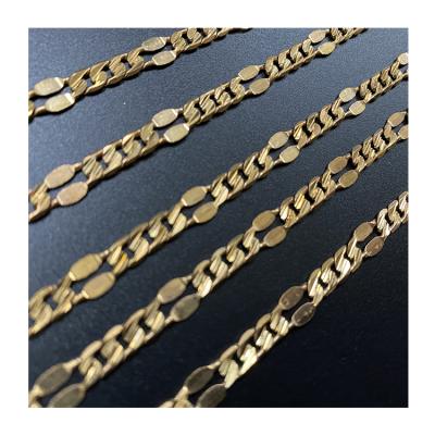 China Outstanding Bracelets Quality Vintage Design Necklace Making Link Nk Raw Copper Chain for sale