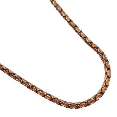 China Outstanding Jewelry Design Quality Jewelry Bulk Necklace Chain Copper Letters for sale