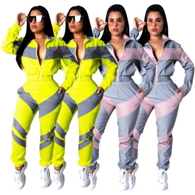 China Anti-Static 90809-SW72 Fall Wear Two Piece Playsuit Overalls Women 2019 for sale