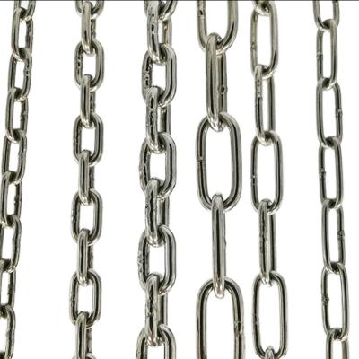 China Boat hardware fitting stainless steel chains long link and short link for sale