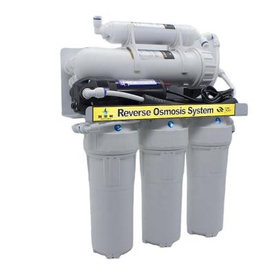 China Hotel Reverse Osmosis Water Filter System 5 Stages RO Filter UCE Water Purifier for sale