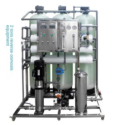 China Industrial Hotel RO Water Treatment Equipment Reverse Osmosis Plant Water Purifier Machine for sale