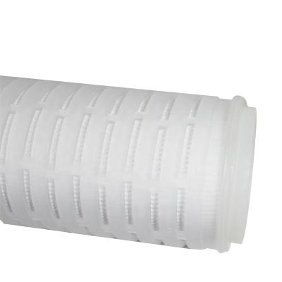 China 10Inch Microporous Folding Commercial Polypropylene PP Filter Element Water Purifier PPCotton Filter for sale