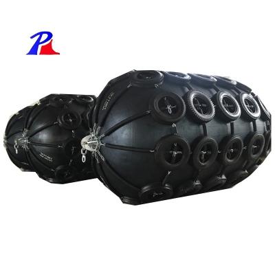 China Natuurrubber Duurzaam Dock D Sectie Marine Boat Bumper Fender met accessoires Te koop