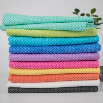 China Custom Viable Absorbent Dog Towel High Quality Polka Dot Towel Dog Pet Towel IFPG-045 for sale