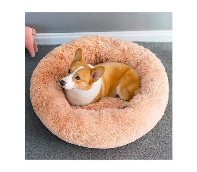 China Pet Sustainable Products Best Selling Plush Animal Shaped Pet Beds Furret Plush IFPB-021 for sale