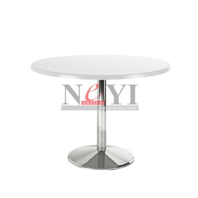 China DT117 Dining Room Furniture Modern Design Contemporary Restaurant Round Table for sale