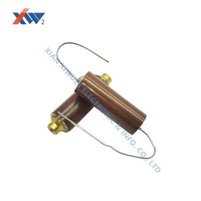 China ceramic mandrel capacitor 7.2KV 150pf High voltage ceramic live line capacitors for sale