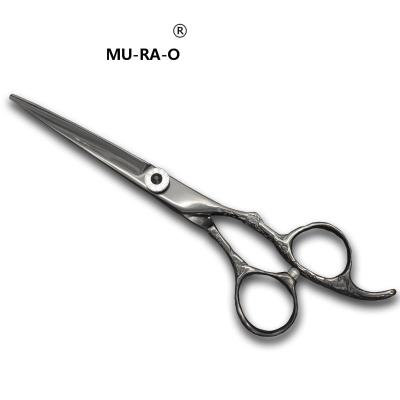 China FXC-60HT Barber Scissors Professional Barber Hair Cutting Scissors Flower Engraved Barber Scissors Hair Shears zu verkaufen