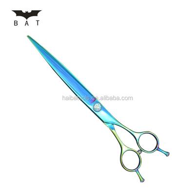 China GR9-80G Hot sales Professional Hitachi SUS 440C 8.0 inch pet hair dog grooming scissors for sale