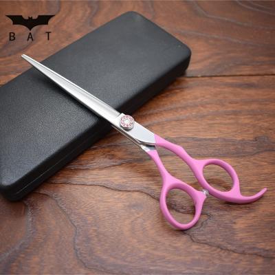 China LT6-70P Hot sales Professional Japanese stainless steel 440C 7.0 inch pet grooming scissors for dog for sale