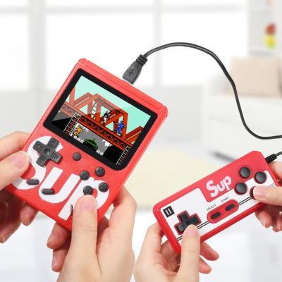 China Support People Game Dropshipping 400 SUP 2 In 1 Retro Box 64 Bit Video Game Console Wholesale Portable Mini Classic Arcade Video Game Handheld Console for sale