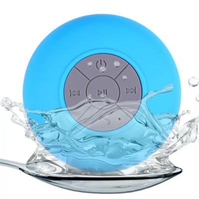 China EZCast Dropshipping New Arrival IPX7 Wireless Rechargeable Sucker Speaker Waterproof Portable Cell Phone Outdoor Mini Speaker for sale