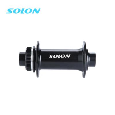 China Aluminum Alloy Solon MTB Bike Wholesale Hub 2 Ratio Disc Brake Front Hub 28/32/36 H Mountain Bike Part for sale