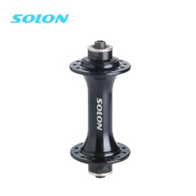 China Aluminum Alloy CNC Solon DH-505F Road Bike Hub Black Quick Release Red Gold Blue Free Hub for sale