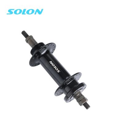 China Aluminum Alloy Tire Snow Bike Bicycle Fat Hub 32h 36 Holes Bearing Casstle Hub Disc Brake Style O.l.d 170mm for sale