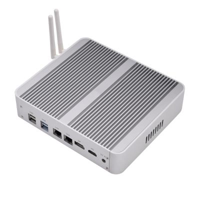 China No Kabylake 7th Generation Mini PC Desktop Computer Intel Core i5 7260U with Dual HD LAN nuc dual pfsense PC for sale