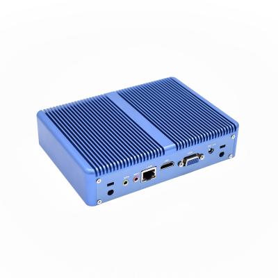 China Hot Sale Bulk Educational Computers i5 4200u Mini Fanless Desktop PC With Keyhole Laser Free Logo for sale