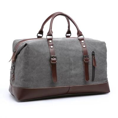 China Wholesale Retro Casual Canvas Handbag Shoulder Bag Men Weekend Luggage Travel Outdoor Cross Bag for sale