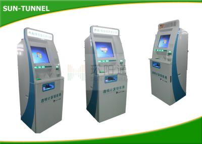 China Cold Rolled Steel Material Custom Kiosk Printer Ticket Dispenser Machine 60MHZ for sale