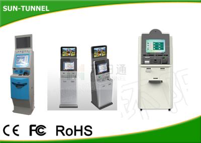 China Informational Hr Desktop Kiosk , Transaction Free Standing Kiosk Privacy Guaranteed for sale