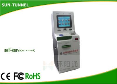 China Industrial Self Service Check In Kiosk Station 19 Inch LCD Monitor for sale