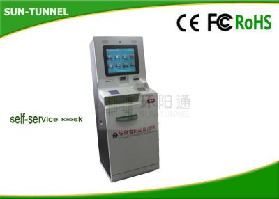 China 110 - 120V Power Echeck Self Service Check In Kiosk For Heathcare Center for sale