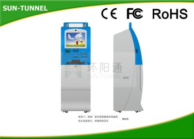 China Outdoor LCD Touch Screen Monitor Kiosk , Free Standing Digital Signage Kiosk for sale