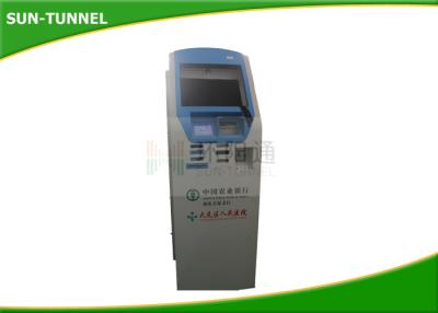 China Stainless Steel Closure Self Service Banking Kiosk For Account Inquiry OEM for sale