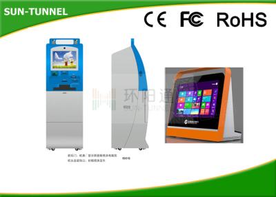 China High Resolution Cash And Cheque Deposit Machines , 250cd / M2 Bank Atm Kiosk Machine for sale