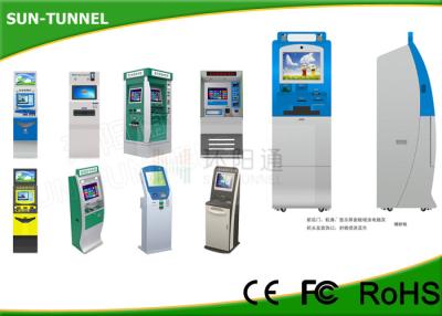 China Industrious PC Interactive Information Kiosk Banking Service 220V - 240V Power for sale