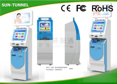 China Smart Elegant Design Cash Payment Kiosk , Multi Function Coin Deposit Machines for sale