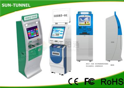 China Customized Size Financial Services Kiosk In Banking 7 X 24 Hours Running for sale