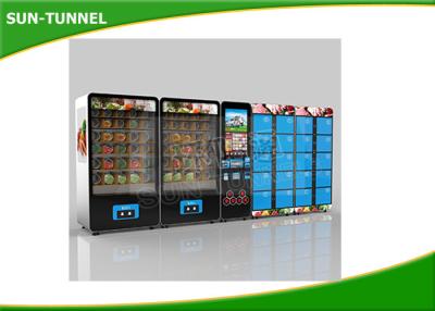 China Chicken And Beef Fast Fresh Food Vending Machine CE Certification for sale