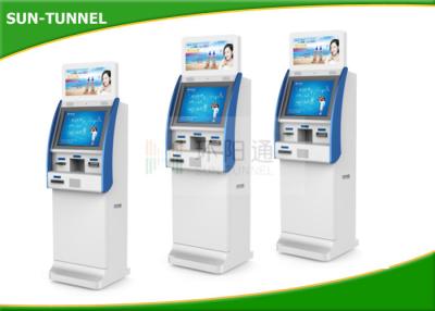 China Indoor Utility 17 Inch Touch Screen Bill Payment Kiosk 1 Year Warranty for sale