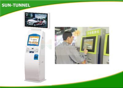 China Account Inquiry / Transfer Prepaid Phone Card Dispensing Kiosk OS Window 7 for sale