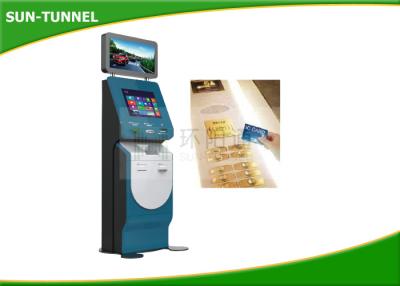 China 17 Inch All In One Self Payment Kiosk With Cash Acceptor / Card Reader for sale