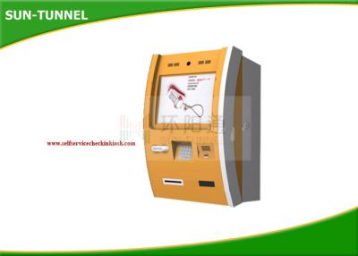 China Coin Insert Payment Self Service Banking Kiosk And Display / Touch Screen Terminal for sale