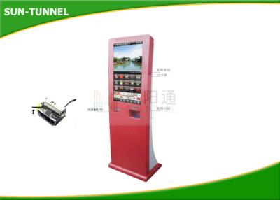 China Lottery And Coupon Ticket Printer Free Standing Kiosk With 1d / 2d Barcode Scanner for sale