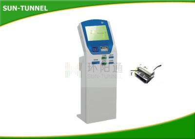 China Vending Coupon Printing Machine , Wall Mounted Ticket Dispenser Kiosk for sale