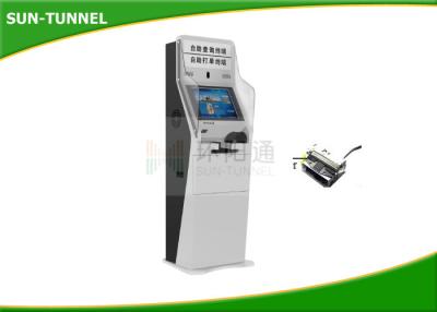 China Banknote Payment Outdoor Touch Screen Kiosk Terminal With 80mm Thermal Printer for sale