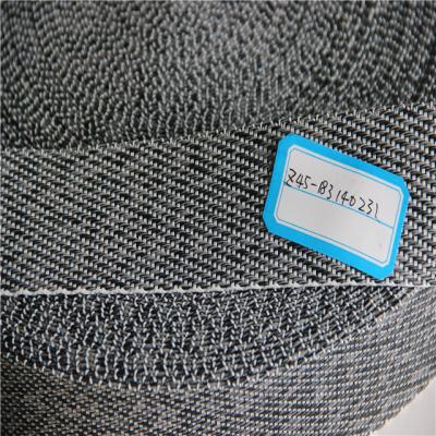 China Braided webbing of eco-friendly new eco-friendly material with mix color for sale