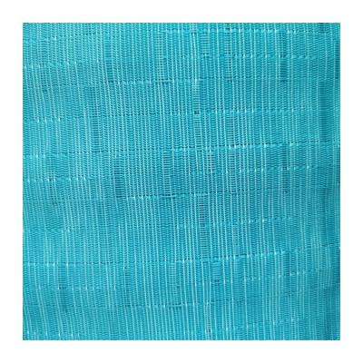 China Flame retardant anti pill sky blue pvc fabric mesh fpr outdoor furniture use for sale