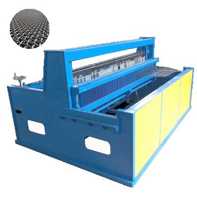 China HOTELS APACHE Stone Crusher Mesh Making Machine Weaving Machine Making Manganese Steel Wire Diameter 6-12mm for sale