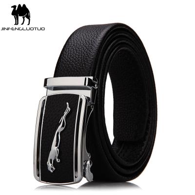 China JINFENGLUOTUO fashion hot sale cowhide genuine leather belts for men vintage jeans belt for sale