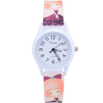 China New Fashion Children's Watch Korean Students Watch Luminous Silicone Quartz Girl's Watches Wholesale for sale