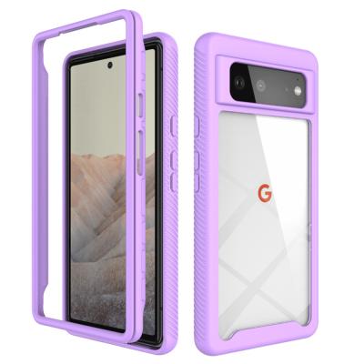 China Shockproof Suitable For Google Pixel 6 Pixel 6 Sky Pro Acrylic Phone Case Solid Color Starry Anti-Drop For Google Pixel 6 Pro Case Phone for sale