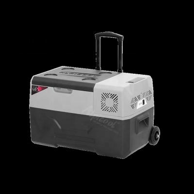 China Alpicool CX30 30L Battery Car Camping Fridge Freezer Optional Mobile Built-in LG Compressor Optional 12v Portable Fridge With Wheels for sale