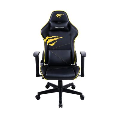 China (Size) 2020 Gc937 Havit Adjustable Gamer Chair Computer Gaming Chair Leather Ergonomic Cooling Black Racing Gamer for sale