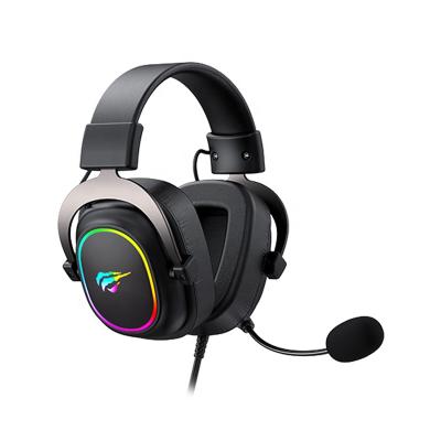 China 2021 Havit Earphone H2002P Computer Cuffie Gamming Gaming Headphones RGB Audifonos Auriculares 2021 Gamer With Led Lights for sale